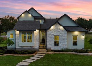 New construction Single-Family house 103 Timberwilde Drive, Georgetown, TX 78633 Polperro- photo