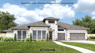 New construction Single-Family house 506 Clima Ct, Liberty Hill, TX 78642 plan 4411W - image