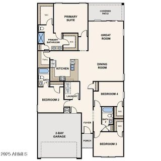 New construction Single-Family house 1648 W Posada St, Coolidge, AZ 85128 plan Kendrick - image