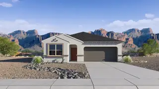 New construction Single-Family house 5613 E Button Ln, San Tan Valley, AZ 85140 plan Easton - image