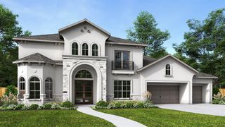 New construction Single-Family house 22618 Cassius Blue Dr, Cypress, TX 77433 plan 4967S - image