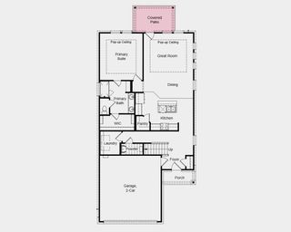 New construction house 410 Landings St, Lakewood Village, TX 75068 plan Cello - image