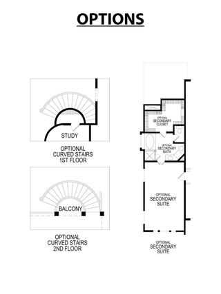 New construction house 1391 Marburg Ln, Frisco, TX 75036 plan Stonehaven 45 2R-CW - image