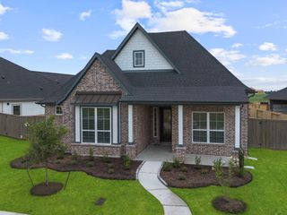 New construction  house 11810 Salty Bend Dr, Mont Belvieu, TX 77523 plan Palmer -50’Lot - image