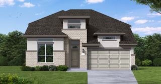 New construction house 113 Dawnwood Ct, Georgetown, TX 78633 plan Gallatin - Single Family Homes - image