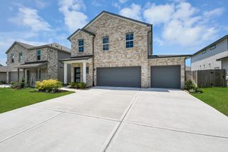 New construction Single-Family house 25666 Roy Rogers Ct, Splendora, TX 77372 plan The Trinity F - image