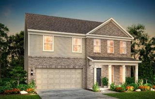 New construction  house 6095 Marigold Wy, Atlanta, GA 30349 plan Woodward - image