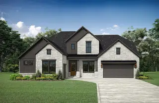 New construction Single-Family house 2000 Crimson Sunset Dr, Georgetown, TX 78628 plan Grantley - image