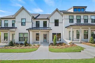 New construction Townhouse house 404 Renwood Trail, Johns Creek, GA 30097 Wando- photo