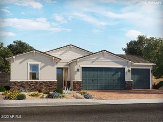 New construction Single-Family house 3579 E Jasmine Way, San Tan Valley, AZ 85143 Lark - 3 Car Garage Included- photo