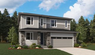 New construction Single-Family house 270 Hancock Way, Bennett, CO 80102 Lapis- photo