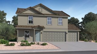 New construction Single-Family house 8298 S Larry Doby Wy, Vail, AZ 85641 plan Littleton - image