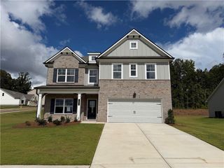 New construction Single-Family house 17 Bufflehead Pass, Jefferson, GA 30549 plan Canyon - image