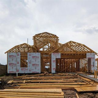 New construction Single-Family house 13203 Wood Leaf Park, Tomball, TX 77375 Plan 4046 Exterior D- photo