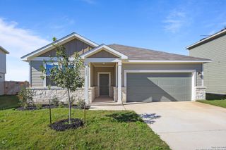 New construction Single-Family house 7823 Coffee Ml, San Antonio, TX 78252 plan Blanco - 1510 - image