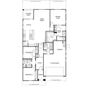 New construction house 287 N Sunny Cove Pl, Tucson, AZ 85748 plan Dove - image