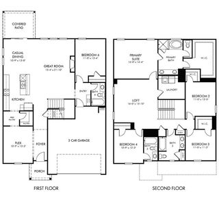 New construction  house 610 Tilson Rd, Piedmont, SC 29673 plan Johnson - image