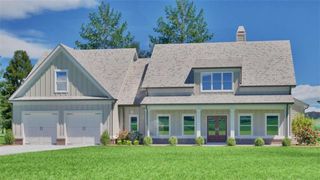 New construction Single-Family house 1429 Willowbend Pl, Monroe, GA 30655 plan (GA) Bentley A 3 Front Entry - image