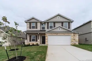 New construction Single-Family house 3567 Starbright Dr, New Braunfels, TX 78130 plan Trinity - image