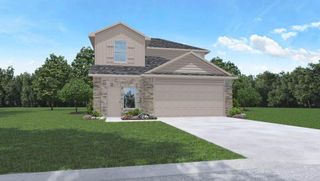 New construction Single-Family house 575 Belle Springs Ln, Conroe, TX 77301 plan Justin - image