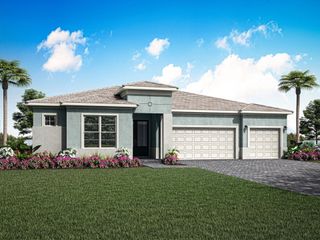 New construction  house 14555 Sw Sarilla Blvd, Port St. Lucie, FL 34987 plan Noble - image