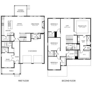 New construction Single-Family house 2123 Riley Park Dr, Thompson's Station, TN 37179 plan Remington - image