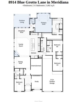 New construction Single-Family house 8914 Blue Grotto Ln, Manvel, TX 77578 plan 215 - image