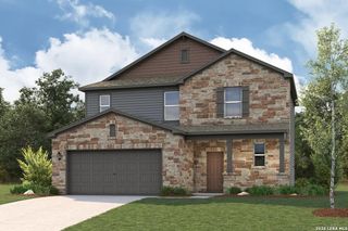 New construction Single-Family house 8354 Rocket Vw, San Antonio, TX 78263 plan Wilson - 1848 - image
