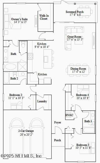 New construction Single-Family house 36 Bluegrass Way, St. Augustine, FL 32092 TREVI II- photo