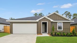 New construction Single-Family house 244 Golden Eagle Blvd, New Waverly, TX 77358 plan Austin - image