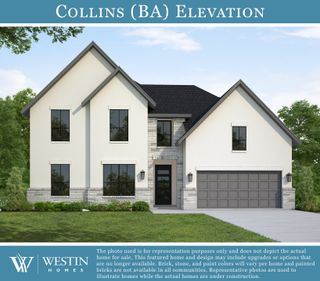 New construction Single-Family house 805 Rock Daisy Trl, Hutto, TX 78634 plan The Collins - image