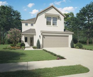 New construction Single-Family house 8008 Shining Flor Run, Lago Vista, TX 78645 Maple | Lakeside at Tessera- photo