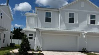 New construction Townhouse house 6522 Horseshoe Ln Wy, St. Cloud, FL 34773 plan Coronado - End - image
