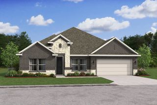 New construction house 12018 St. Augustine Dr, Mont Belvieu, TX 77535 plan Geneva - image
