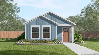 New construction Single-Family house 14812 Gold Lace Cactus, San Antonio, TX 78221 plan The Wyeth - image