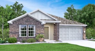 New construction Single-Family house 17802 Chipping Sparrow Ct, Pflugerville, TX 78660 plan Marquette 20x20 Garage - image
