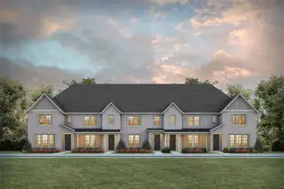 New construction Townhouse house 4272 James St, North Richland Hills, TX 76180 plan Hampton - image