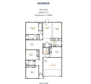 New construction Single-Family house 852 Bluffview Dr, Cleburne, TX 76031 plan Monroe - image