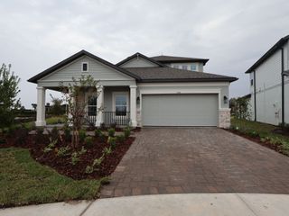 New construction Single-Family house 5516 Maydale Ave, Wesley Chapel, FL 33545 plan Newport II Bonus - image