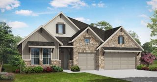 New construction Single-Family house 1701 Sauterne Dr, Leander, TX 78641 Groveton- photo