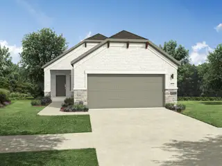New construction Single-Family house 444 Lucky Ave, Elgin, TX 78621 plan Birch | Trinity Ranch - image