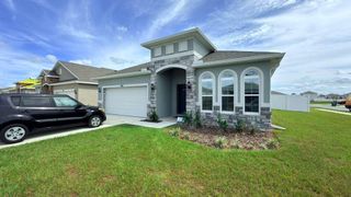New construction Single-Family house 445 Silver Palm Dr, Haines City, FL 33844 plan Poinciana - image