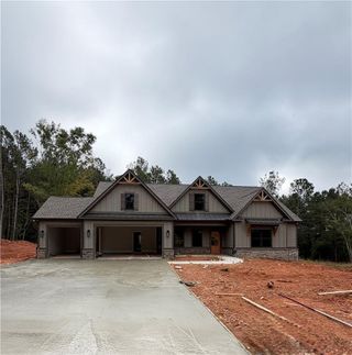 New construction Single-Family house 78 Riverside Trl, Monroe, GA 30656 plan (GA)Emerson Ranch A.2 3 Front Entry (with bonus) - image