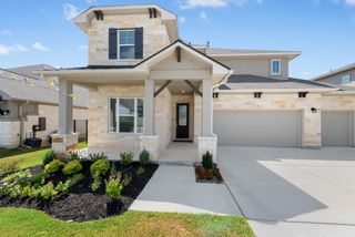 New construction Single-Family house 708 Great Lawn Bnd, Georgetown, TX 78628 plan Parmer - image