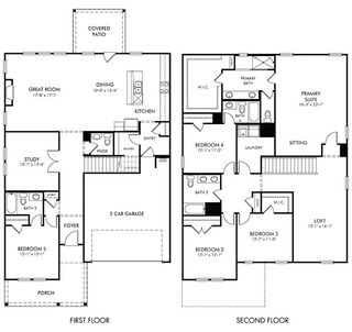 New construction Single-Family house 2354 Martin Spring Bnd, Lawrenceville, GA 30045 plan Taylorsville - image