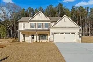 New construction Single-Family house 1175 Cherry Bark Ct, Loganville, GA 30052 plan (GA)The Hayden | Front Entry - image