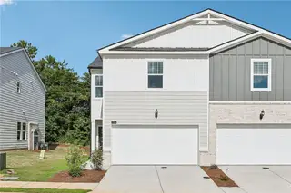 New construction Townhouse house 7846 Marie Wy, Fairburn, GA 30213 plan Oakland - image