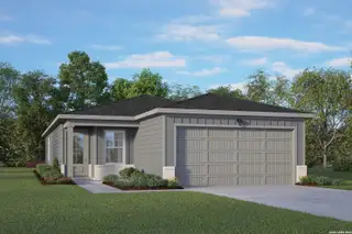 New construction Single-Family house 2535 Pink Pearl Dr, San Antonio, TX 78224 plan The Colorado B - image