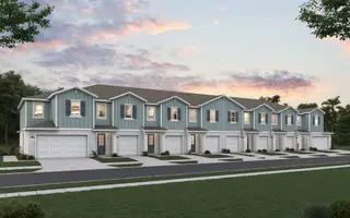 New construction Townhouse house 31825 Kestrel Calling Dr, San Antonio, FL 33576 plan The Sand Dollar - image
