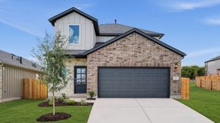 New construction Single-Family house 158 Jake Pine Dr, Buda, TX 78610 plan Hawk - image